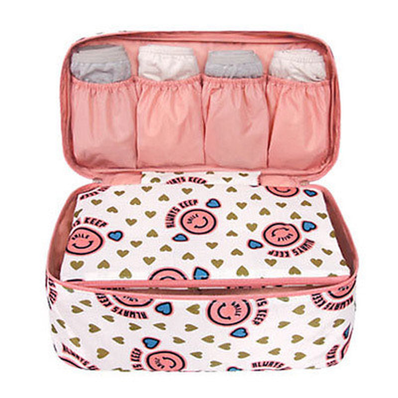 Travel Bra Underwear Panties Socks Cosmetic Organizer Bag for Women *USA* Seller