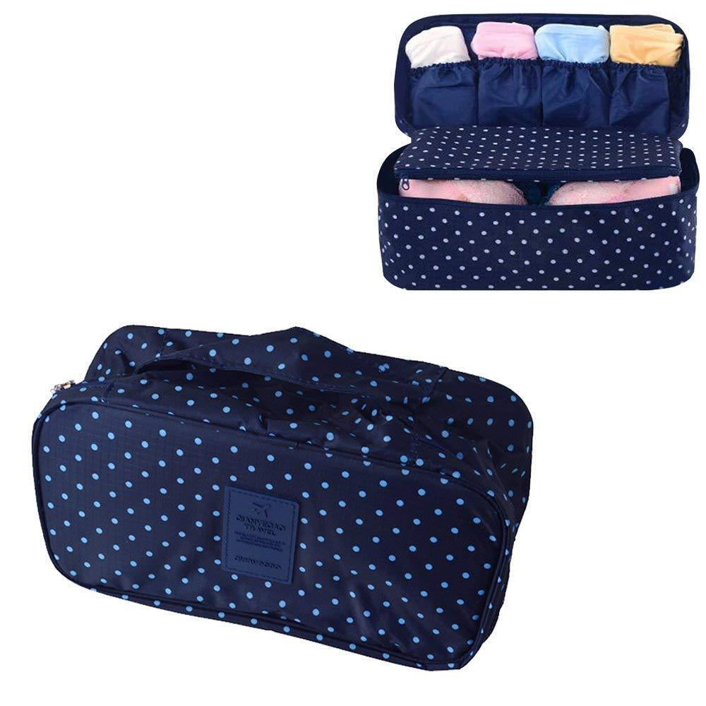 Travel Bra Underwear Panties Socks Cosmetic Organizer Bag for Women *USA* Seller