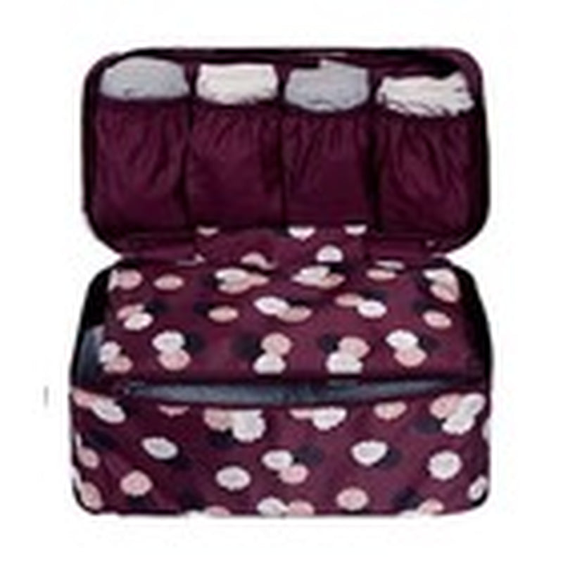 Travel Bra Underwear Panties Socks Cosmetic Organizer Bag for Women *USA* Seller